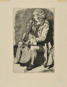 Man Playing the Cello