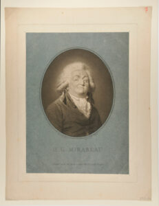 Portrait of H.G. Mirabeau