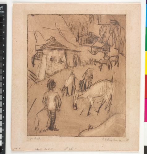 Goats and Houses (Ziegen und Häuser) - Image 1