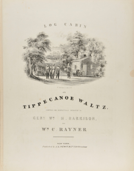 Song Sheet: Log Cabin or Tippecanoe Waltz - Image 4