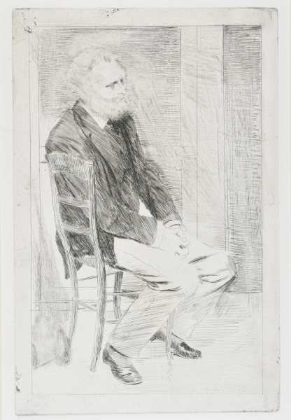 Manet Seated, Turned to Right - Image 2