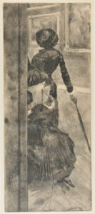 Mary Cassatt at the Louvre: The Paintings Gallery (Au Louvre: La Peinture [Mary Cassatt])