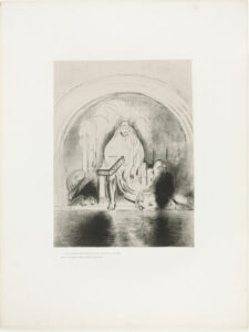 Puis je vis dans la main droite de celui qui était assis sur le trône, un livre écrit dedans et dehors, scellé de sept sceaux