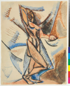 Study for “Nude with Drapery”