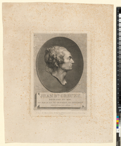 Portrait of Jean-Baptiste Greuze - Image 1