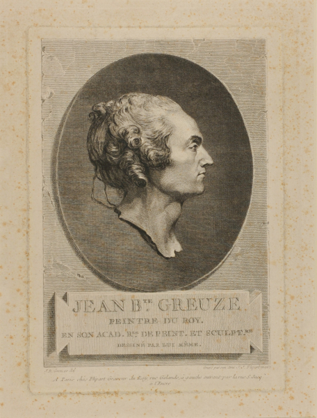 Portrait of Jean-Baptiste Greuze - Image 5