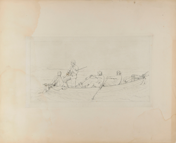 Crossing the Potomac from the Lower Counties of Md.