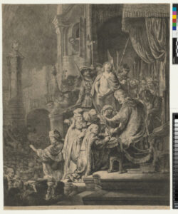 Christ Before Pilate: Large Plate