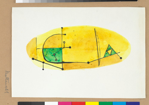 Yellow Abstract Composition - Image 2