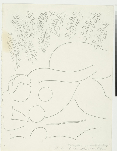 Study for “Hérodiade” (refused etching)