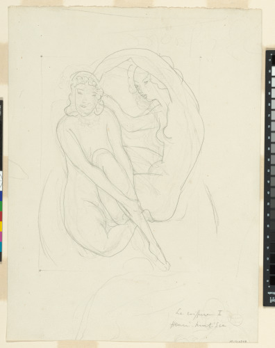 Study for “La Coiffure d’Hérodiade”