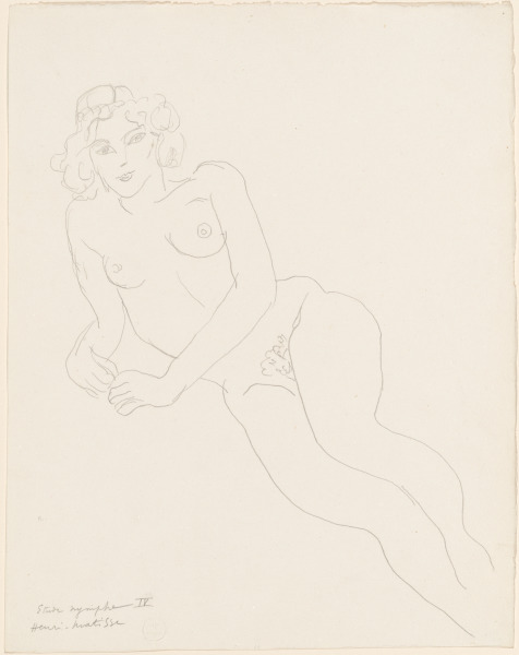 STUDY FOR "THE NYMPHS"