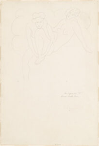 Study for “Les Nymphes”