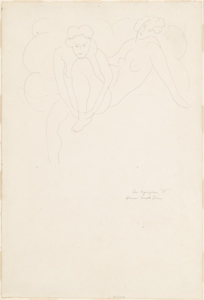 STUDY FOR "THE NYMPHS"
