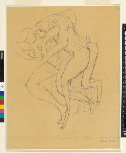 Study for “Nymph and Faun”
