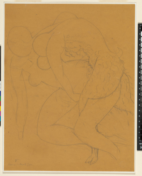 Study for “Nymph and Faun”