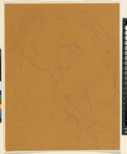 Study for “Nymph and Faun”