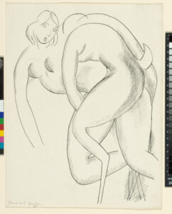 Study for “Nymph and Faun”