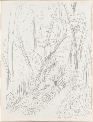 STUDY FOR "PROSE FOR DES ESSEINTES"