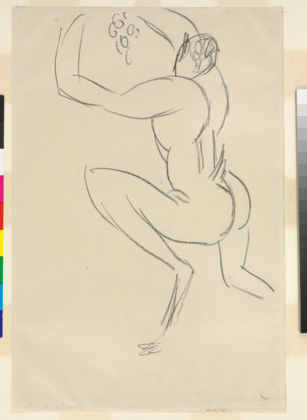 Study for “Fan Belonging to Madame Mallarmé” - Image 2