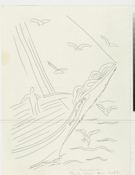 Study for “Sea Breeze” (refused etching)
