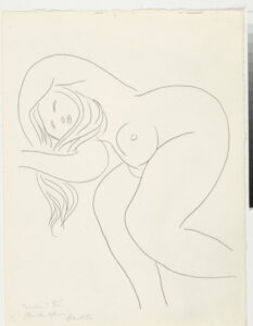 Study for “Summer Sadness” (refused etching)