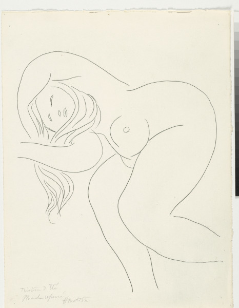 STUDY FOR "SUMMER SADNESS" (REFUSED ETCHING)