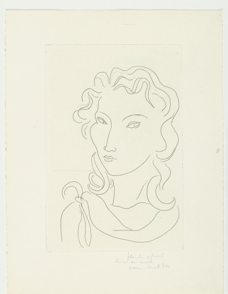 Study for “Rondels” (refused etching)