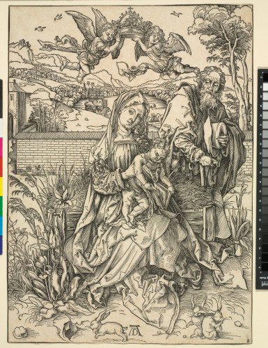 THE HOLY FAMILY WITH THE HARES