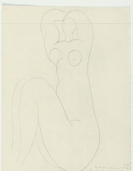 STUDY FOR "WHAT SILK WITH BALM FROM ADVANCING DAYS" (REFUSED ETCHING)