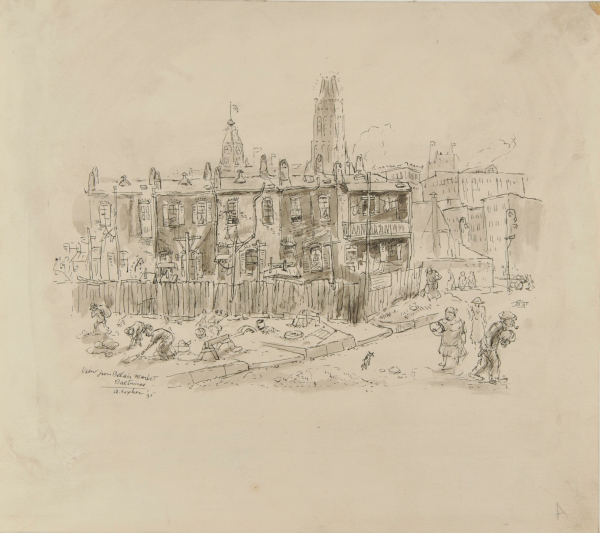 View from Belair Market, Baltimore