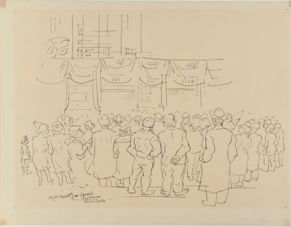 ORDER NUMBERS. SKETCHED AT SUN SQUARE, BALTIMORE