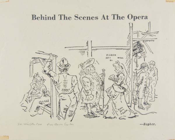 Behind the Scenes at the Opera
