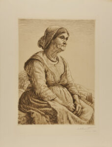 Woman with Folded Hands