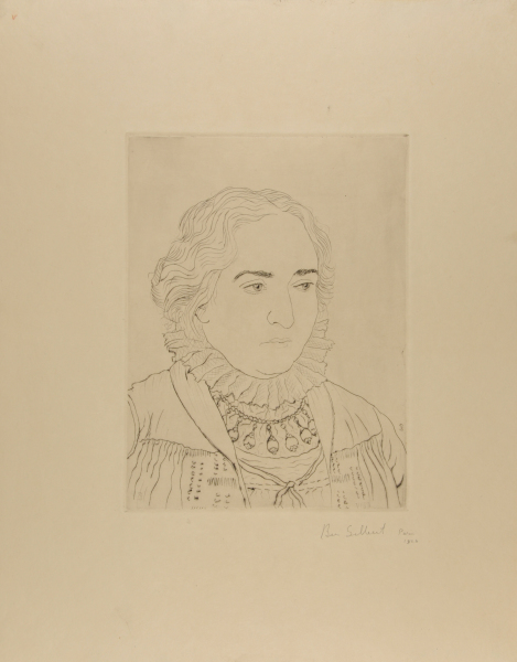 Portrait of Dr. Claribel Cone