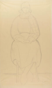 Young Girl with Scarf