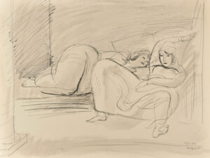 Two Reclining Women