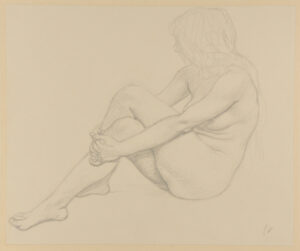 Female Nude, Seated