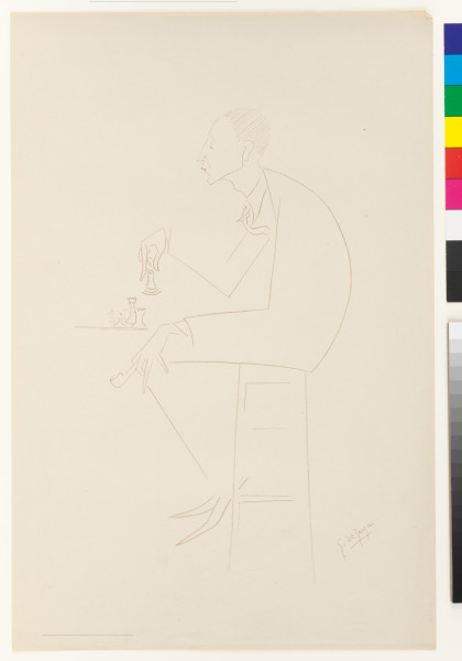 Portrait of Marcel Duchamp - Image 1