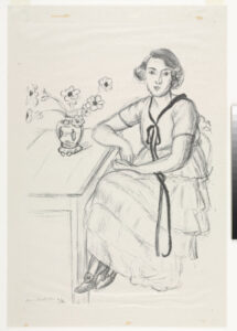 The Yellow Dress with Black Ribbon