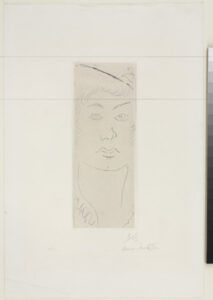 Loulou’s Face, Frontal View