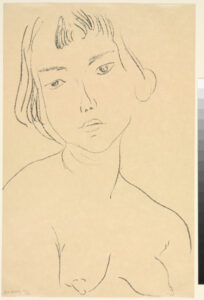 Face Slightly Tilted to the Left