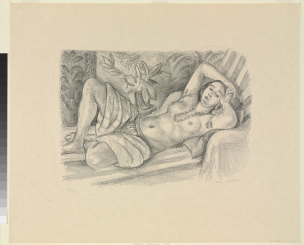 ODALISQUE WITH MAGNOLIA