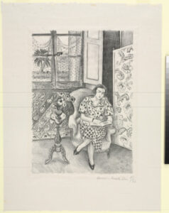 Interior, Girl Reading