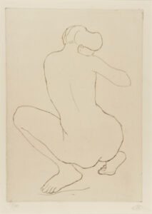 Crouching Woman