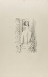 Standing Nude, Back View