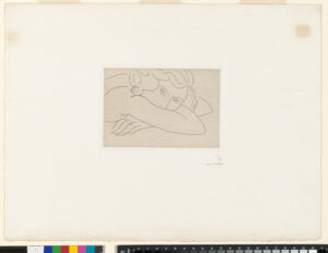 Young Woman with Face Buried in Arms