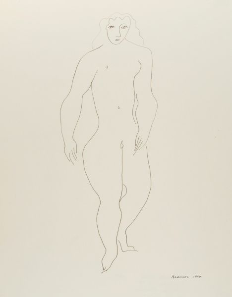 Standing Nude
