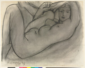 Reclining Nude with Arm behind Head