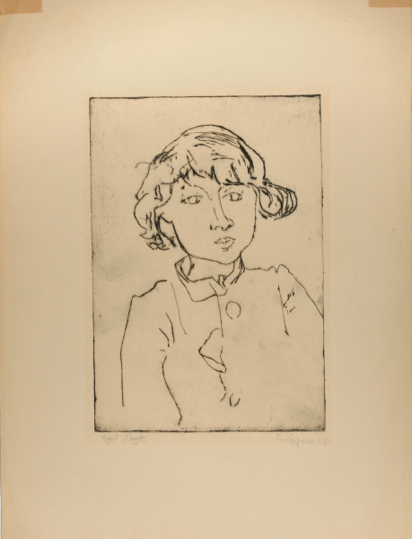 PORTRAIT OF GÜDRÜN, THE ARTIST'S WIFE